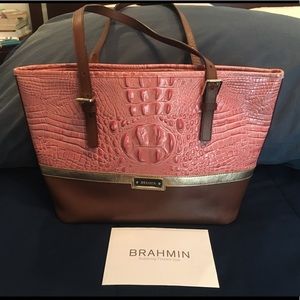 Brahmin Medium Asher. Rare color scheme. 14 inches wide. 10. Inches tall.